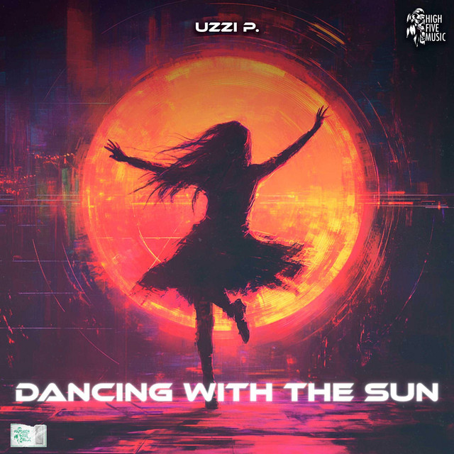 Dancing With The Sun release artwork by Uzzi P. and LARA V